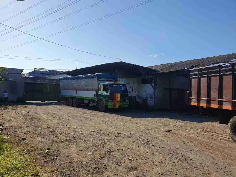 Murah 3,9 jt/ m²‼️Jual Gudang Hitung Tanah Tanjungsari Surabaya