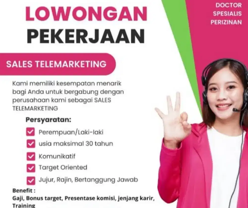 Non pengalaman Telemarketing Kartu Kredit