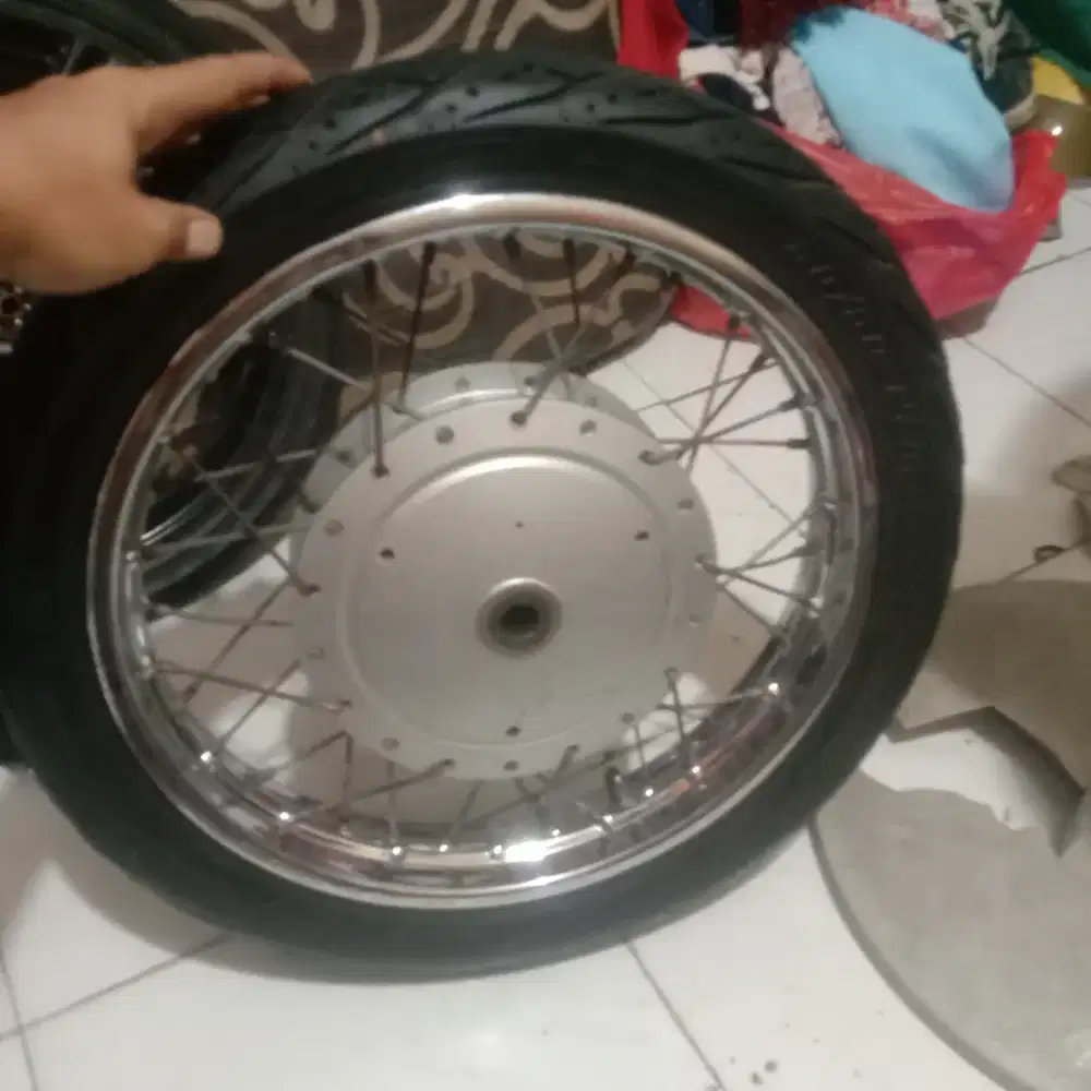 BAN BELAKANG MIO VELG JARI JARI