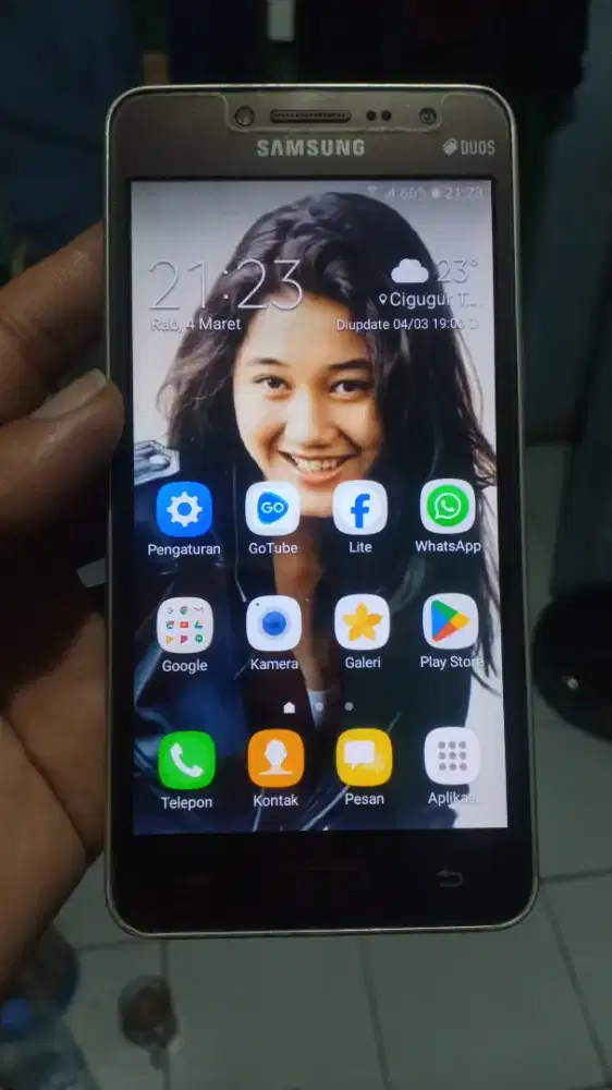 Samsung galaxy J2 prime 4G layar 5 inchi