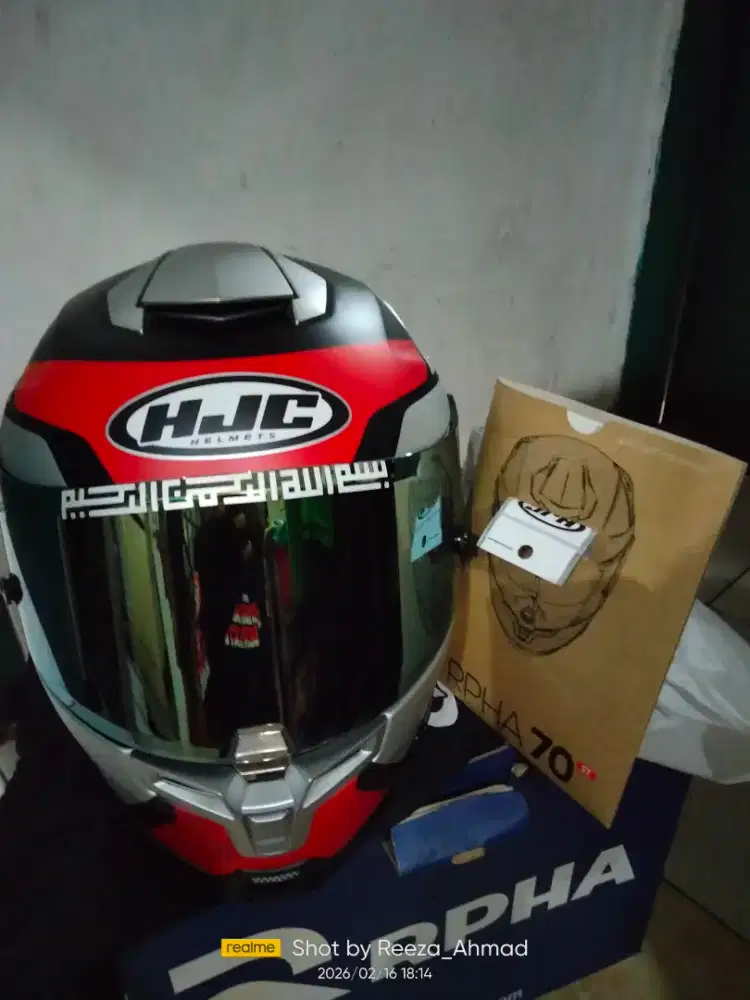 Helm Fullface HJC RPHA70 ST Shuky MC1SF Double Visor (Original/Second)