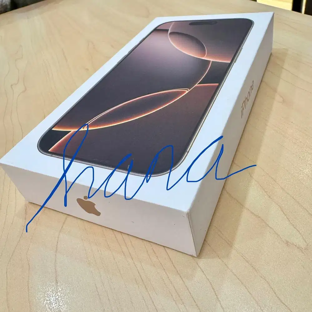 iPhone 16 Pro 128 GB iBox Masih Segel Punya Cewe