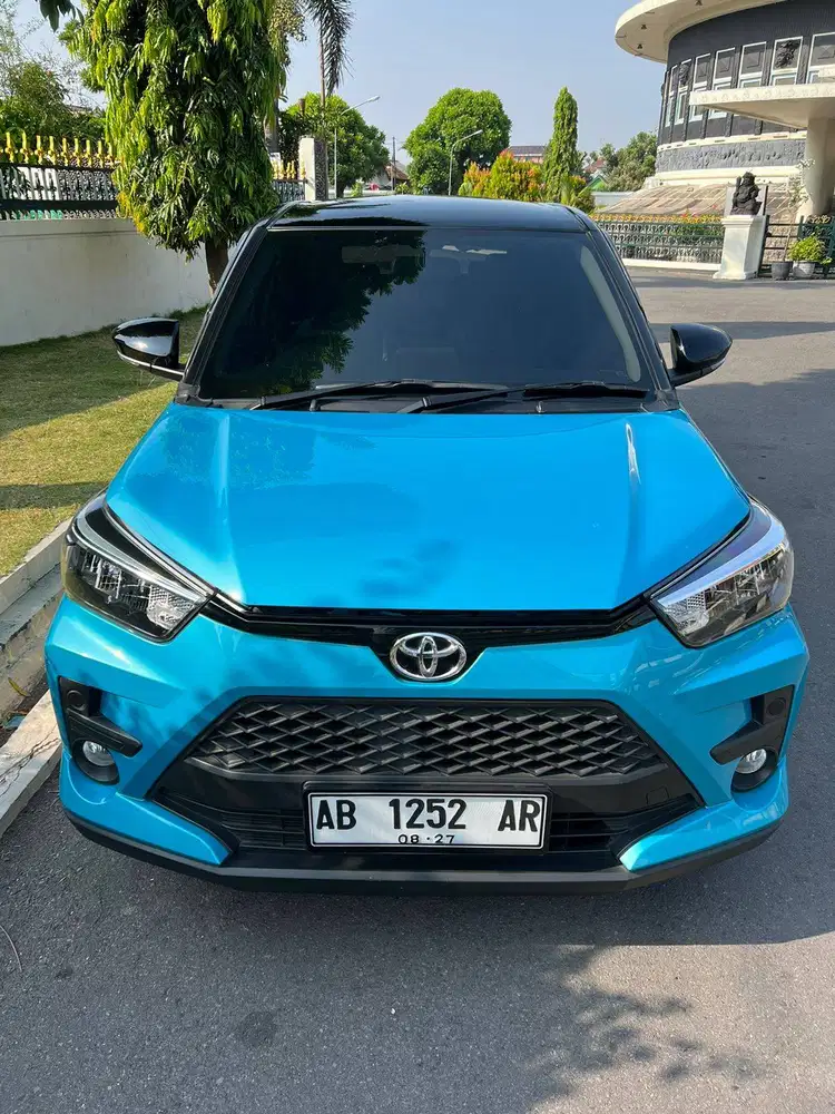 Raize GR - S Turbo Matic AB Two Tone Biru Hitam KM 36 Ribuan murah