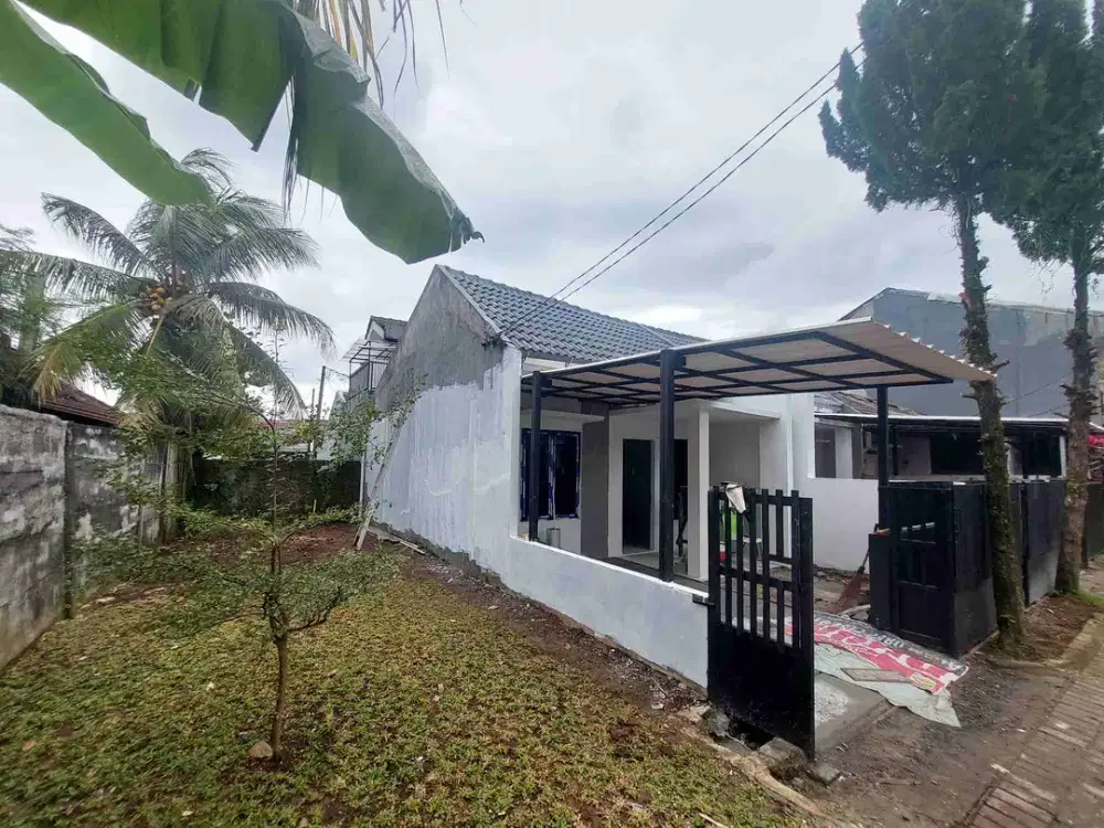 rumah sejuk hook bogor raya minimalis modern 500 jutaan akses tol sumarecon