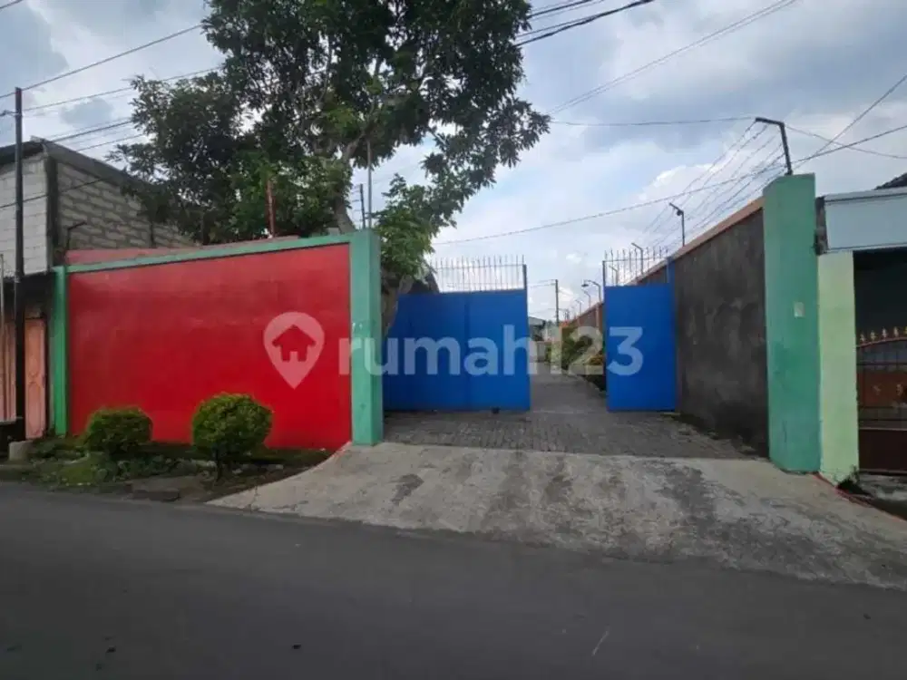 Dijual Gudang Zona Kuning Lokasi Strategis Grogol, Sukoharjo Luas 480m2