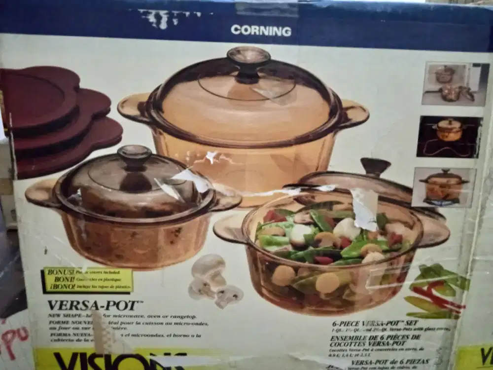 Panci Kaca Corningware Visions
