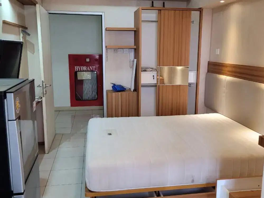 Apartemen Green Bay Pluit Studio Fully Furnished View Pool + City
