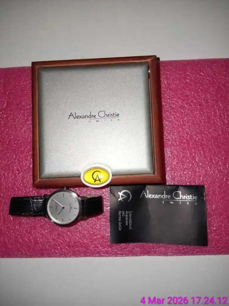Jam tangan Alexandre Christie
