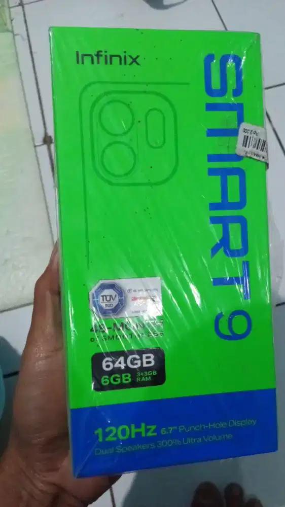 Hp Infinix smart 9 android 14 batre 5000 mAh