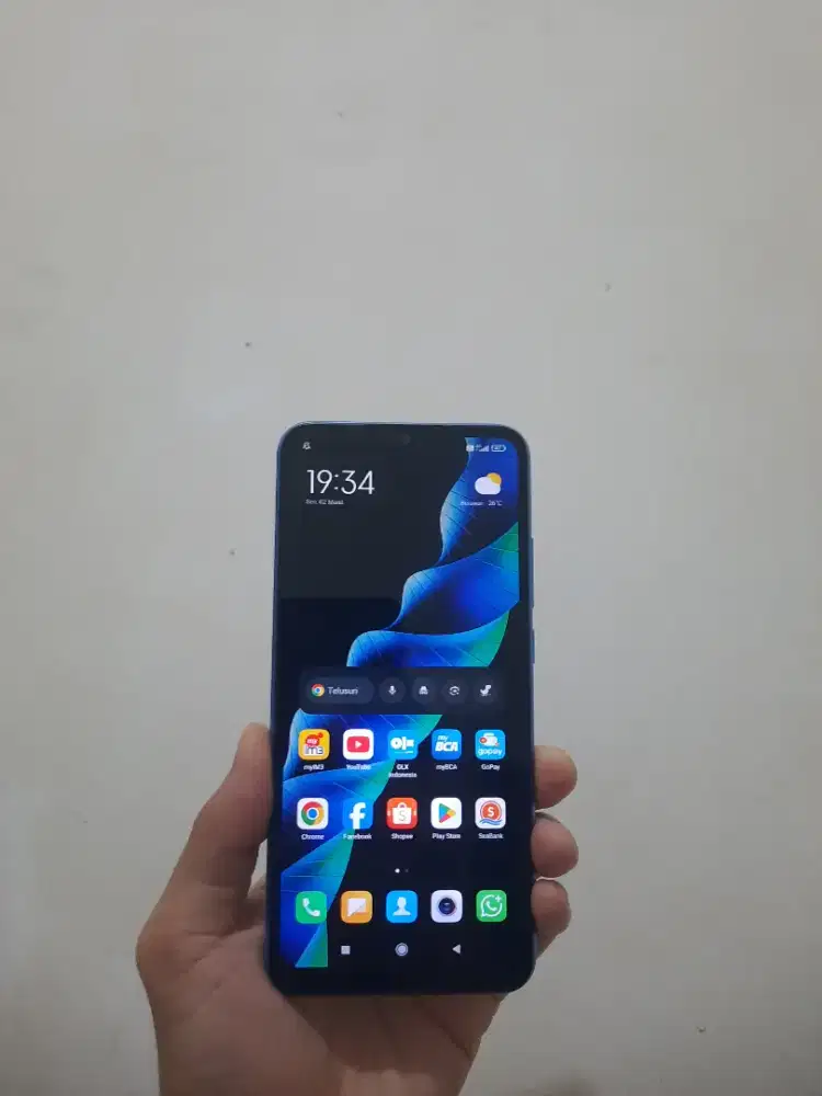 Xiomi redmi 10A Blue 4/64 GB Masih mulus