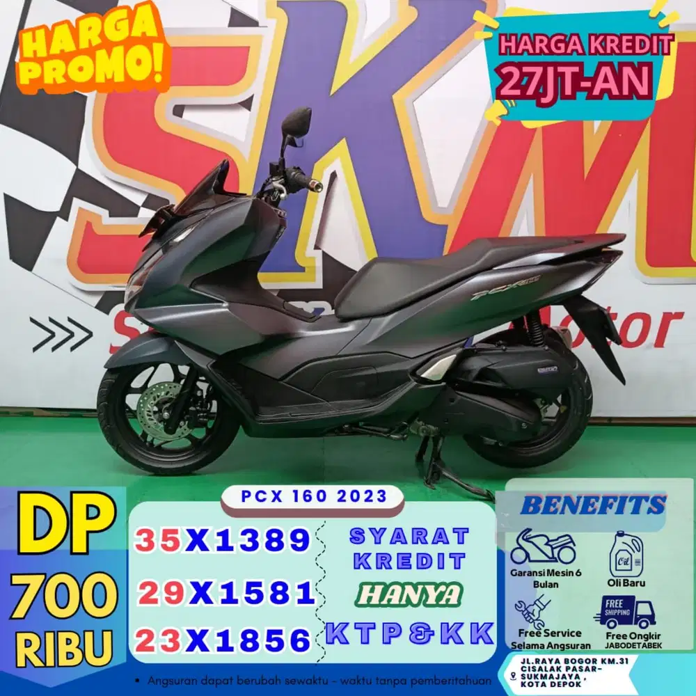 HONDA PCX 2023 DP 700 CASH/CREDIT