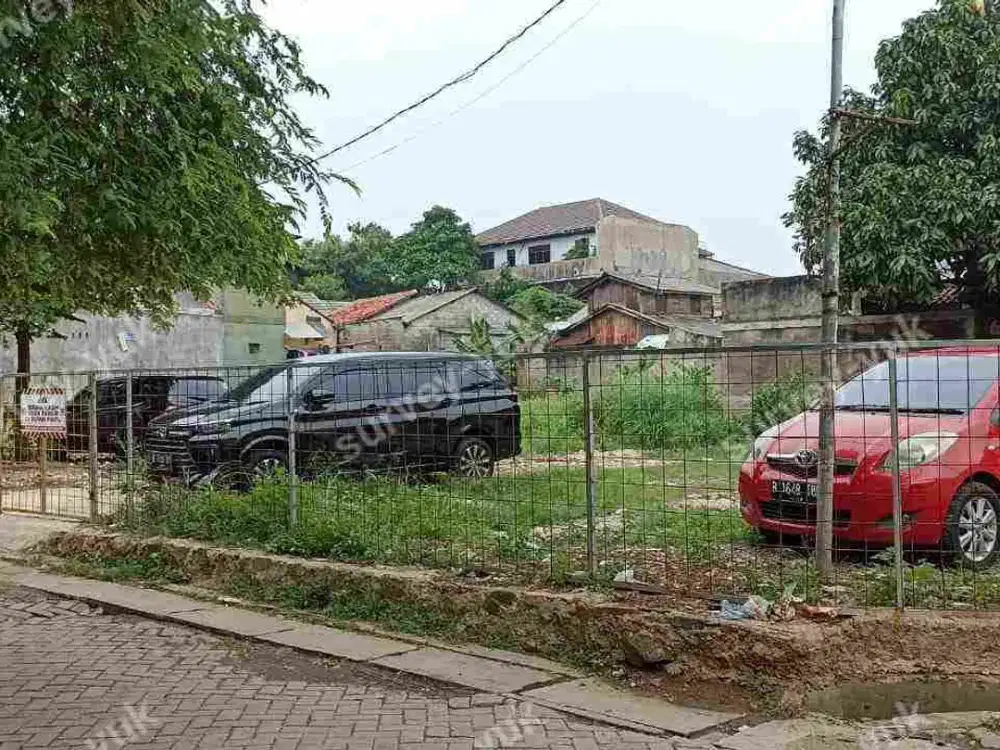 Tanah Strategis 1100 m2 SHM Cipondoh - Tangerang Kota