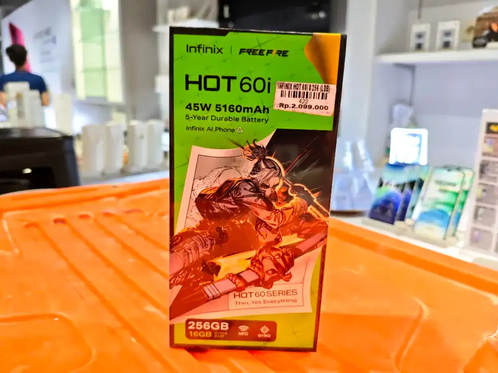 INFINIX HOT 60i RAM 8/256GB ATLANTIS DAHSYAT