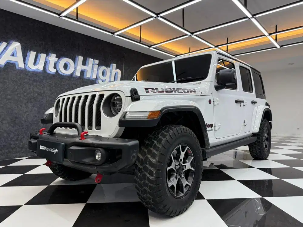 DP10% [Km19.000] Jeep Wrangler Rubicon 2018 White Reg 2019 #AUTOHIGH