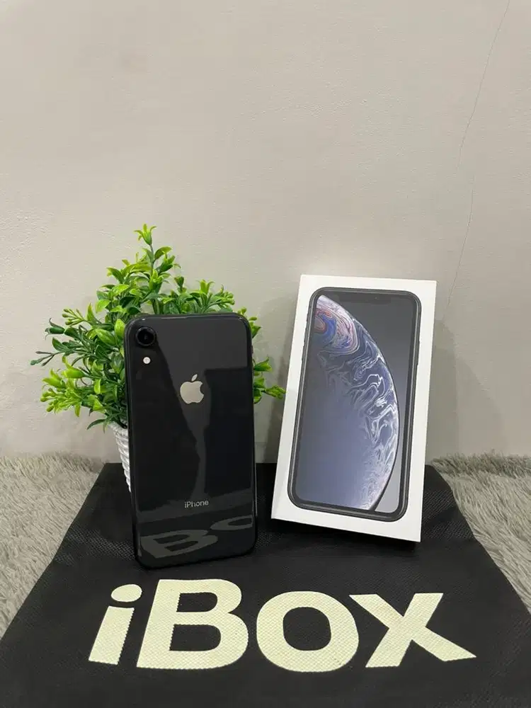 IPhone XR 128GB iBox Black mulus Fullset Ori BH 100% 3Utool 100