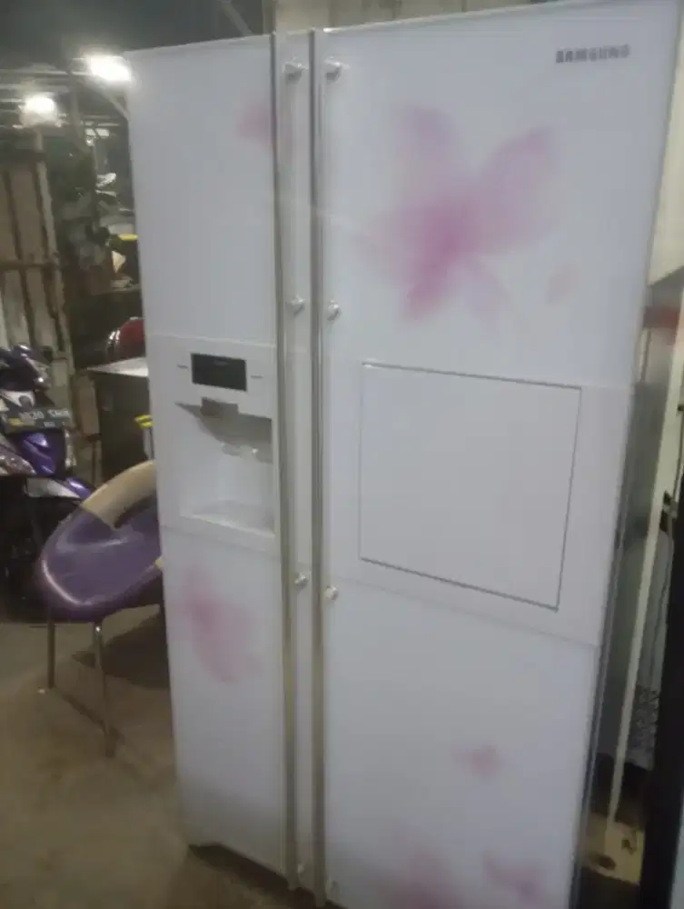 jual kulkas side by side merk Samsung normal jaya siap pakai