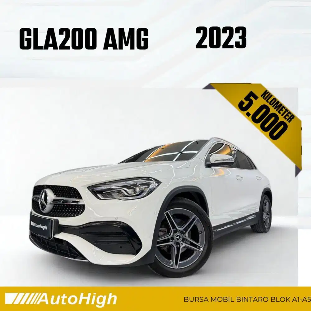 DP10% [Km5.000] GLA200 AMG 2023 White / GLA 200 Reg 2024 #AUTOHIGH