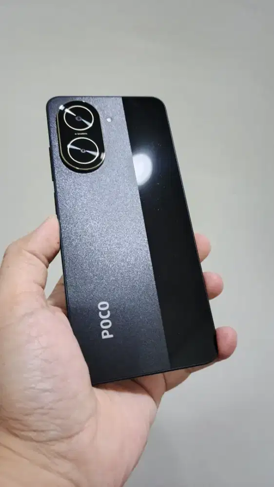 Poco C71 4+4/128 Black Garansi On