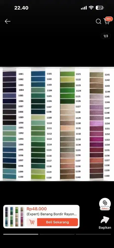 Benang Bordir Boutique