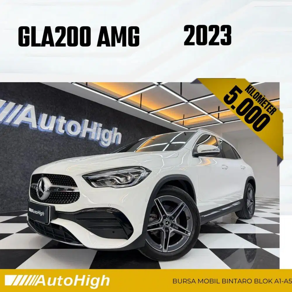 DP10% [Km5.000] GLA200 AMG 2023 White / GLA 200 Reg 2024 #AUTOHIGH