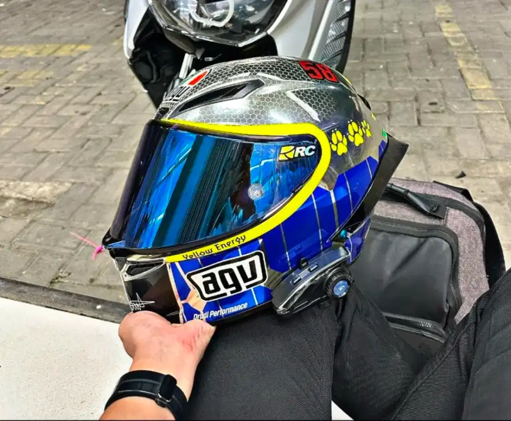 AGV Corsa original mirror size M Asia Fullset mulus