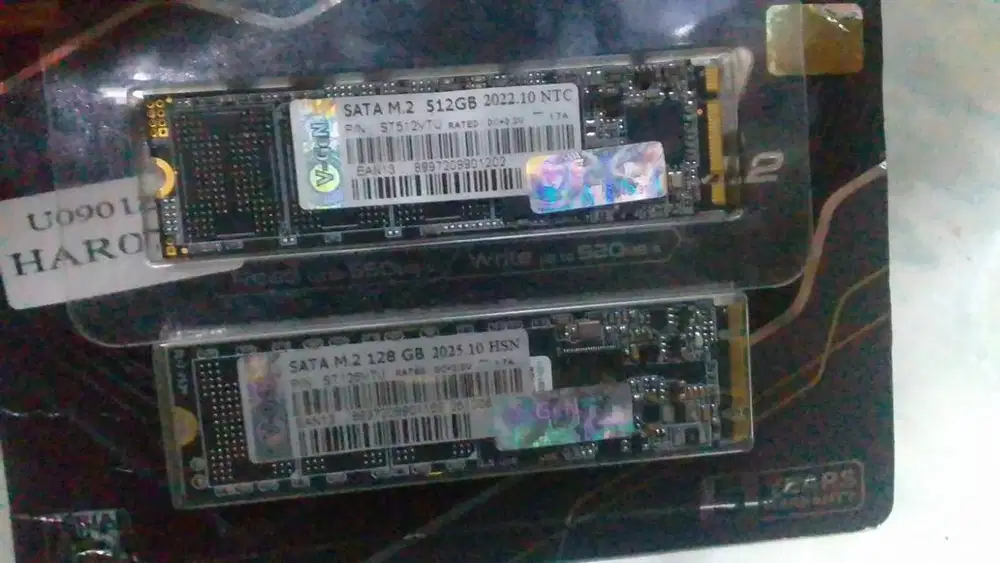 SSD M2 Sata 128 dan 512