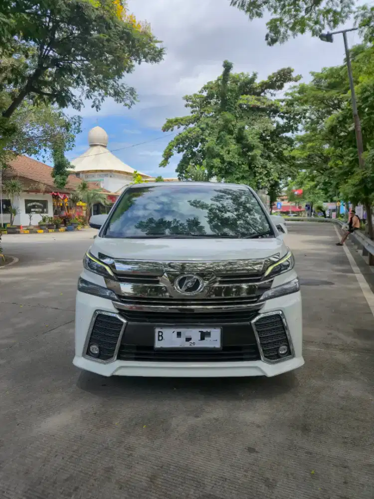 VELLFIRE 2.5 ZG AT 2015, MURAHH !!