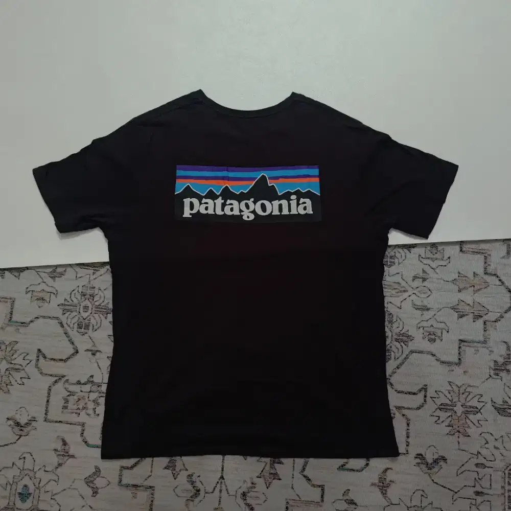 kaos patagonia hitam