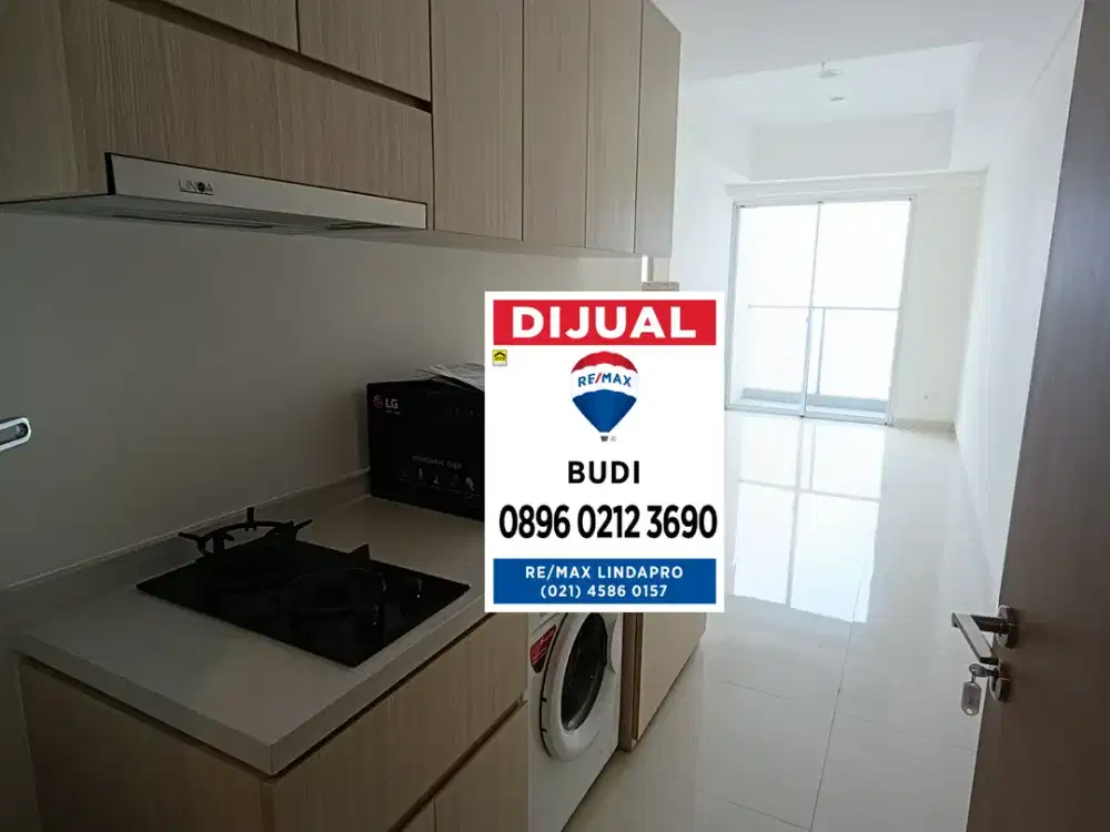 Dijual apartemen sedayu city kelapa gading brand new lantai sedang-tinggi LB 60 m2 tipe 2KT