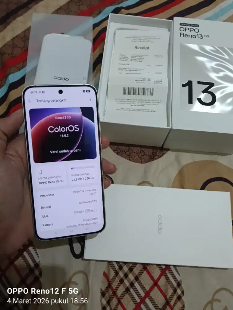 Oppo reno 13 5g 12/256