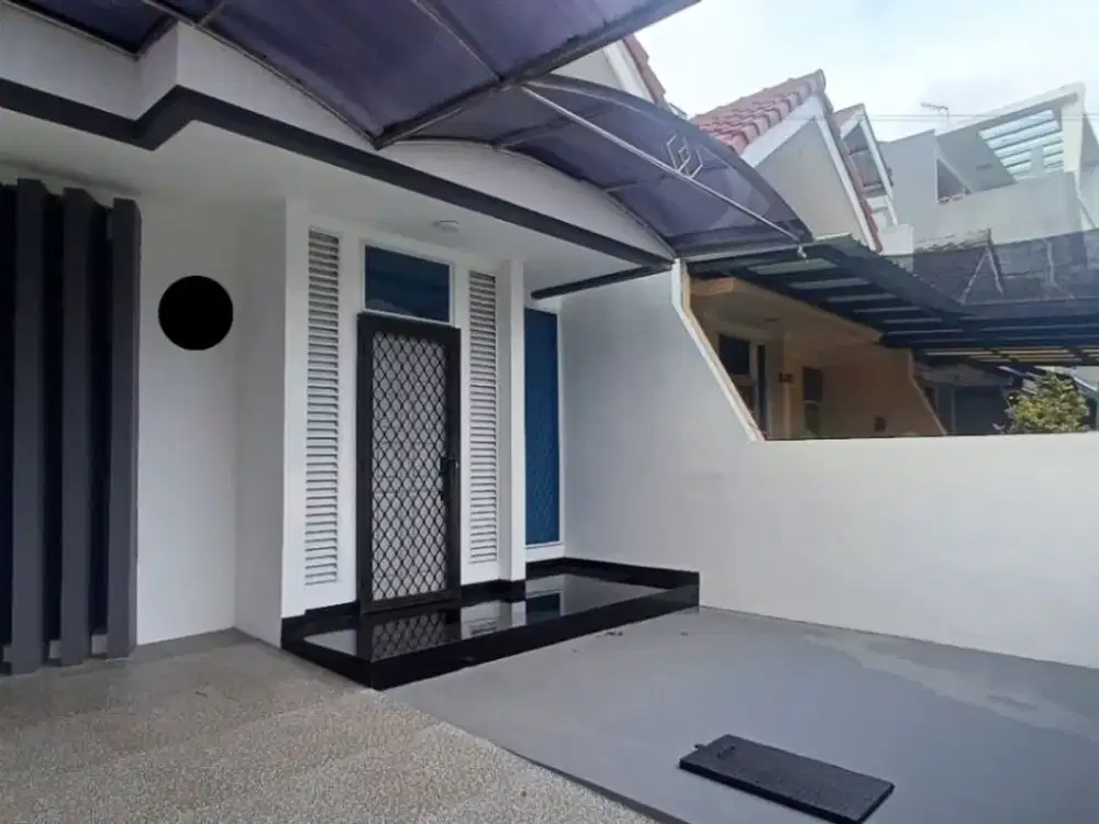 Disewakan rumah murah 1,5lantai di Taman Modern Cakung Jakarta Timur siaphuni minimalis modern