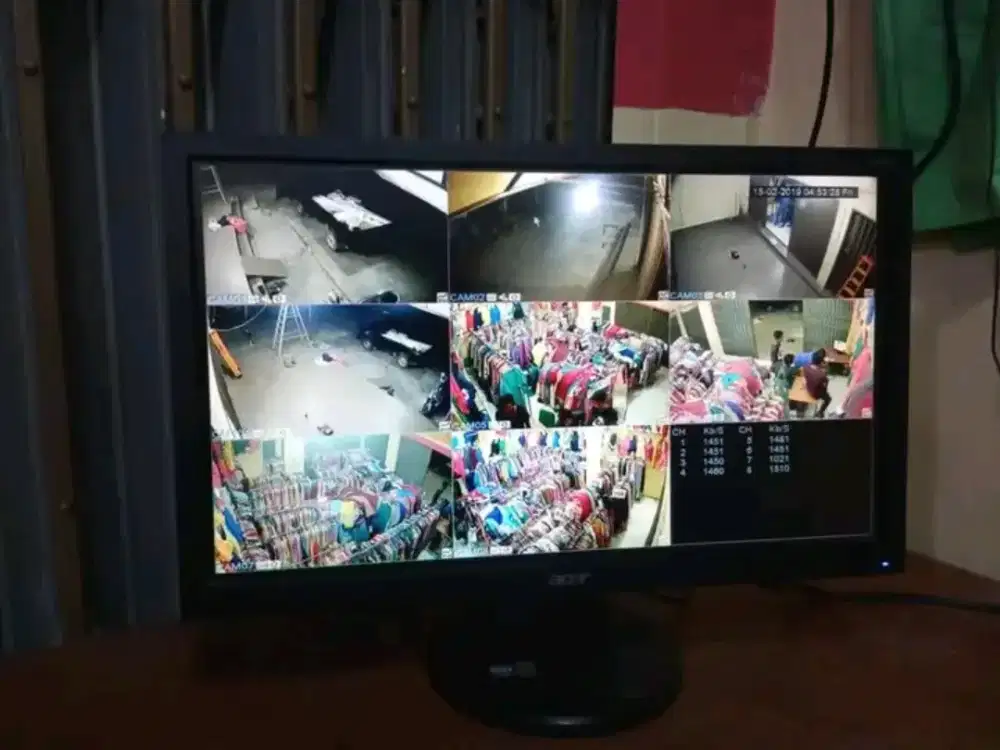 Paket Pasang CCTV mulai 1,5 juta