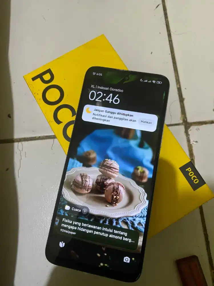 Poco m6 8/256 lecet pemakaian