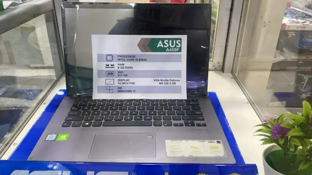 Jual Laptop Asus A409F 8/512  Second