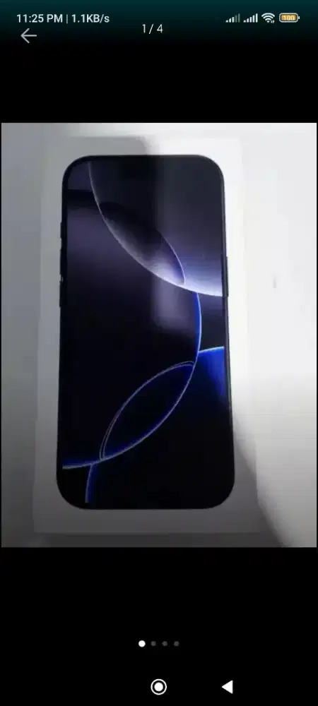 iPhone 16 Pro 128 Boba 3 Baru Titanium Black