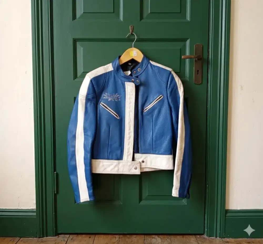 Jaket kulit asli import