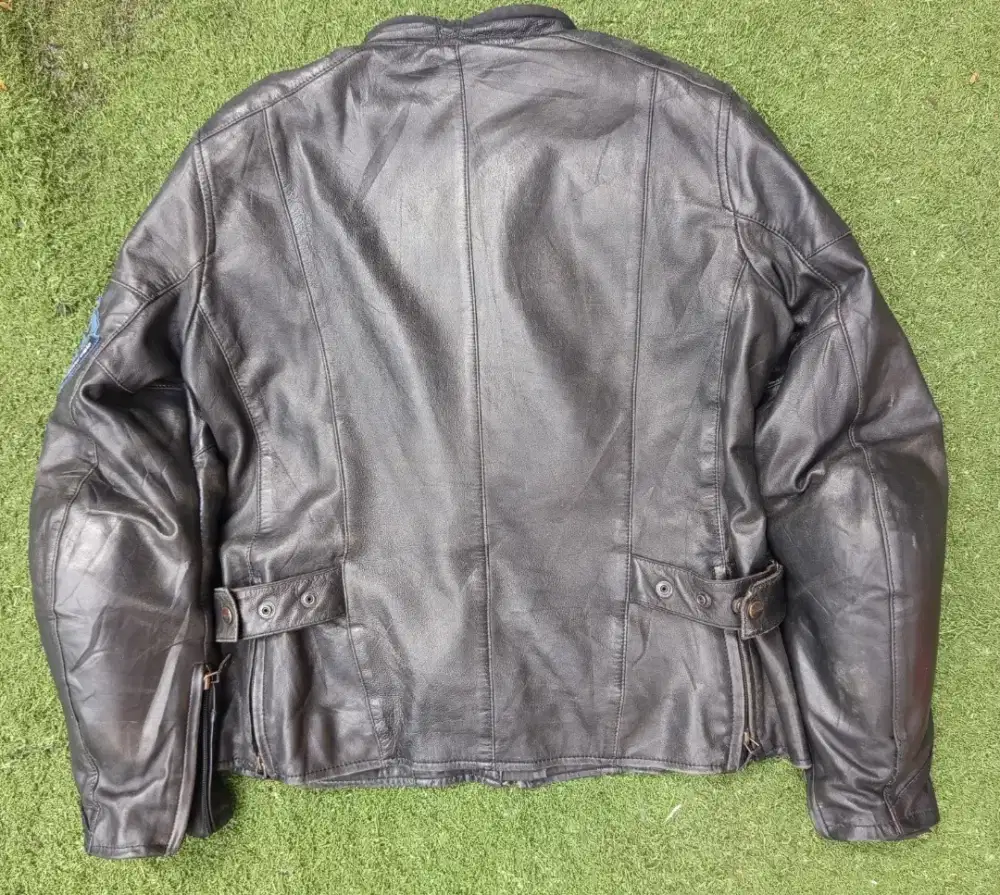 Jaket kulit asli import