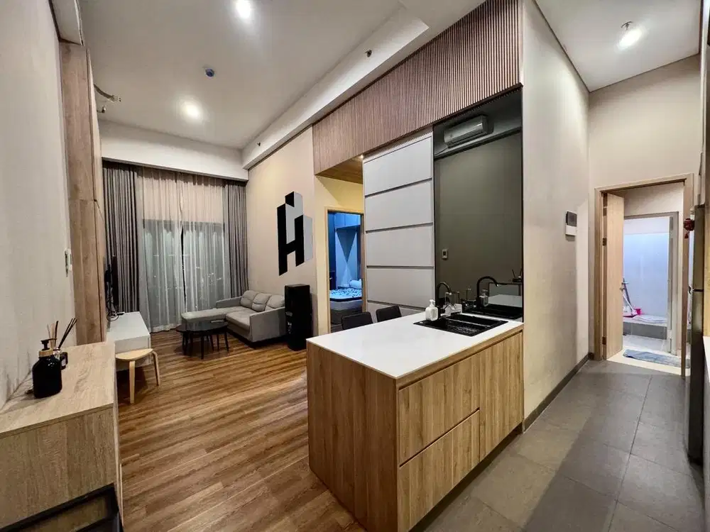 DIJUAL UNIT SPECIAL APARTEMEN HOLLAND VILLAGE JAKARTA HIGH CEILING