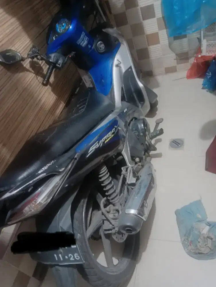 SUPRA X HELM IN 2011 KARBURATOR