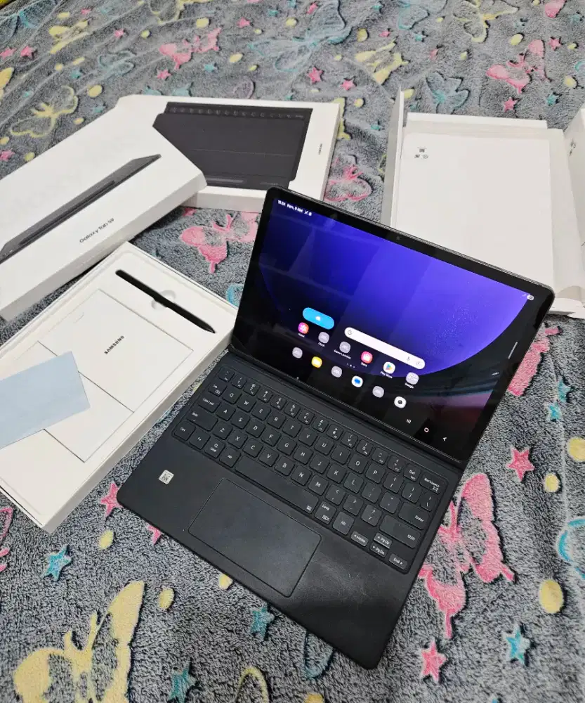 Samsung galaxy Tab s10 ultra wifi only + keyboard fullset resmi sein