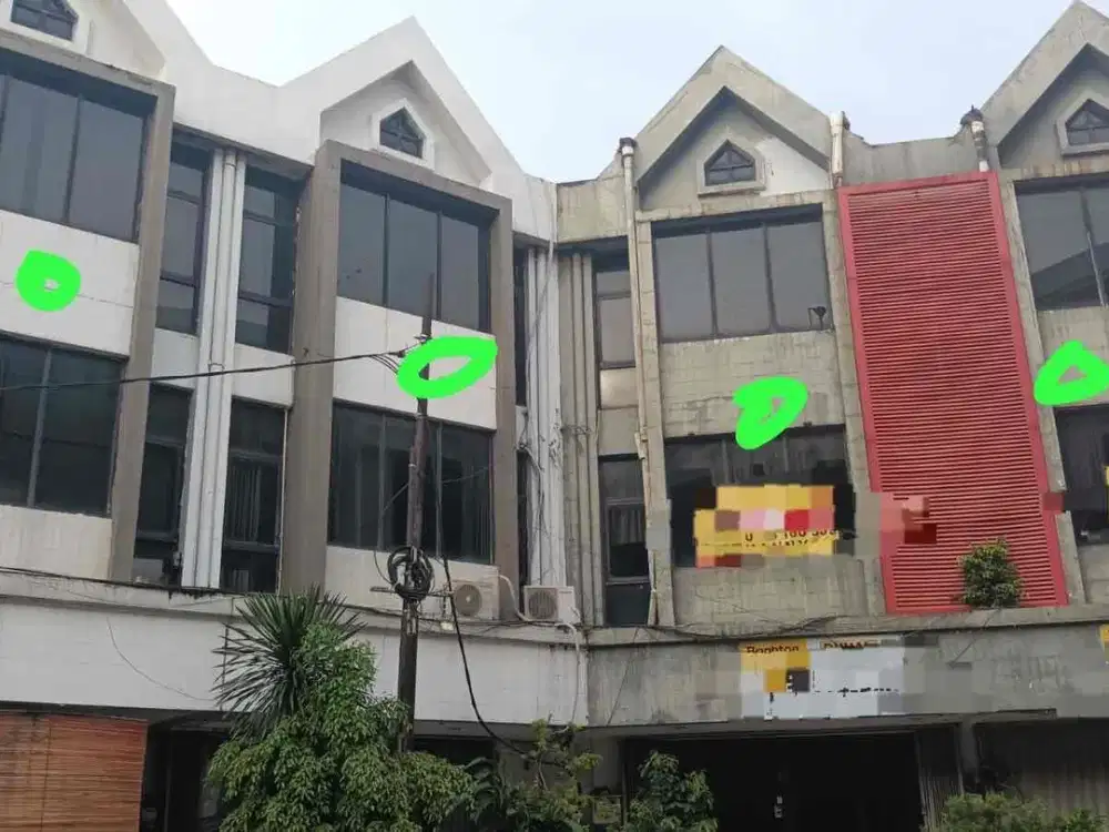 Dijual 4 Ruko Gandeng Boulevard Barat Kelapa Gading – Bisa Gabung 2 atau 4 Unit, Parkir Luas