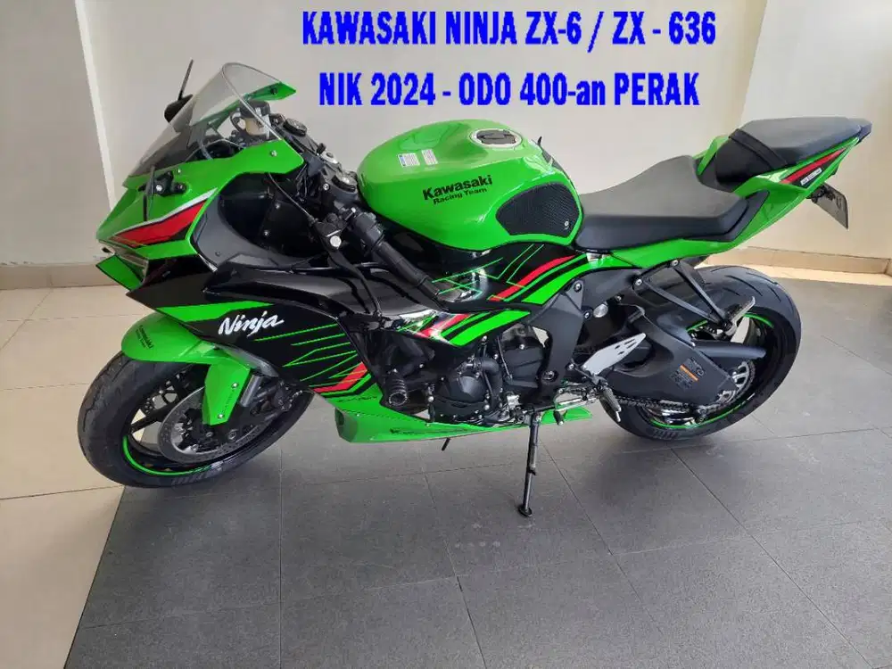 Kawasaki Ninja ZX6 ZX636 2024 KRT Edition Limited Odo 400-an Perfect