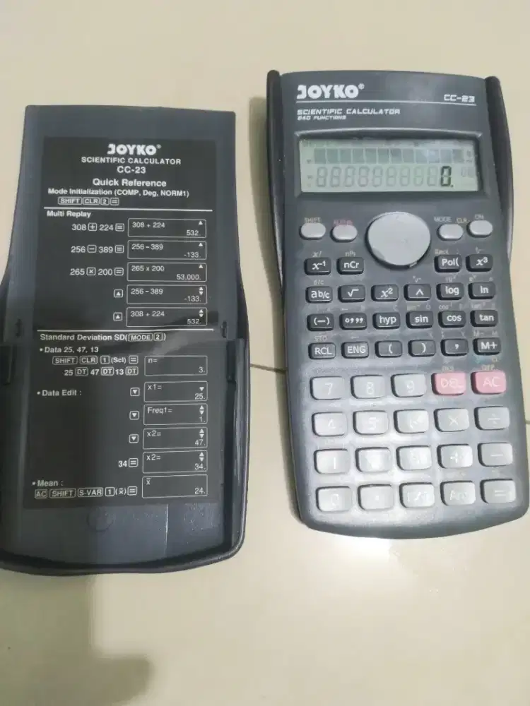 Kslkulator joyko ga di pakai sekali dari beli