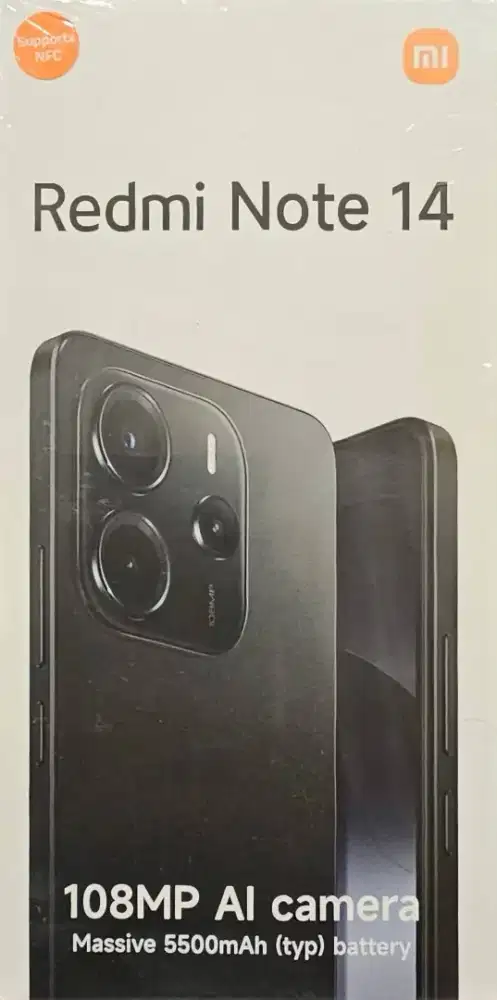 Redmi Note 14 Midnight Black