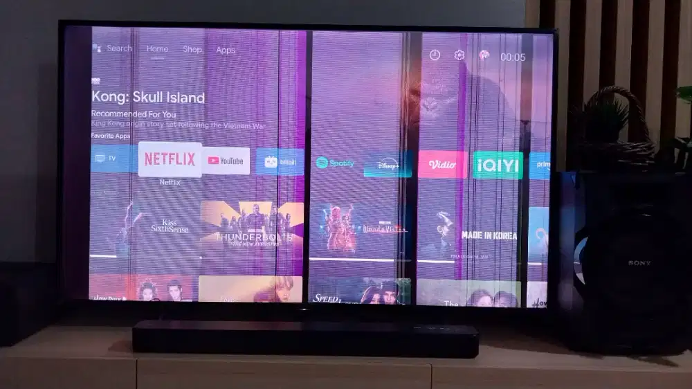 Tv android SONY Bravia 65 inch KD-65X7500H