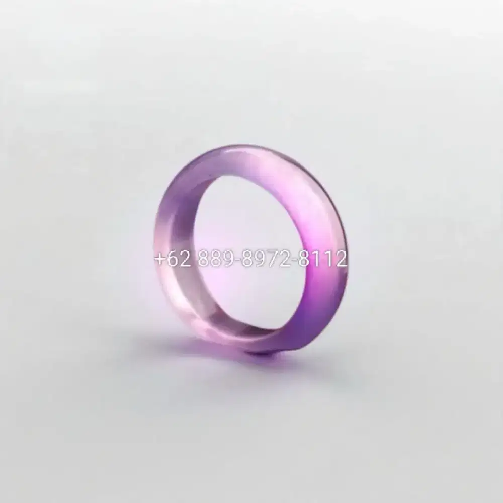 Cincin Pria Wanita Keberuntungan Kesehatan Batu Giok Asli Natural