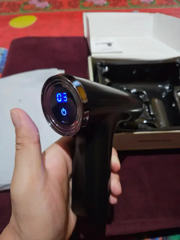 Winland Massage gun/Alat Pijat Elektrik layar elektronik (32 level)