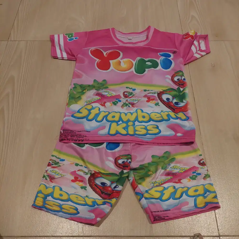 Baju yupi anak umur 2th