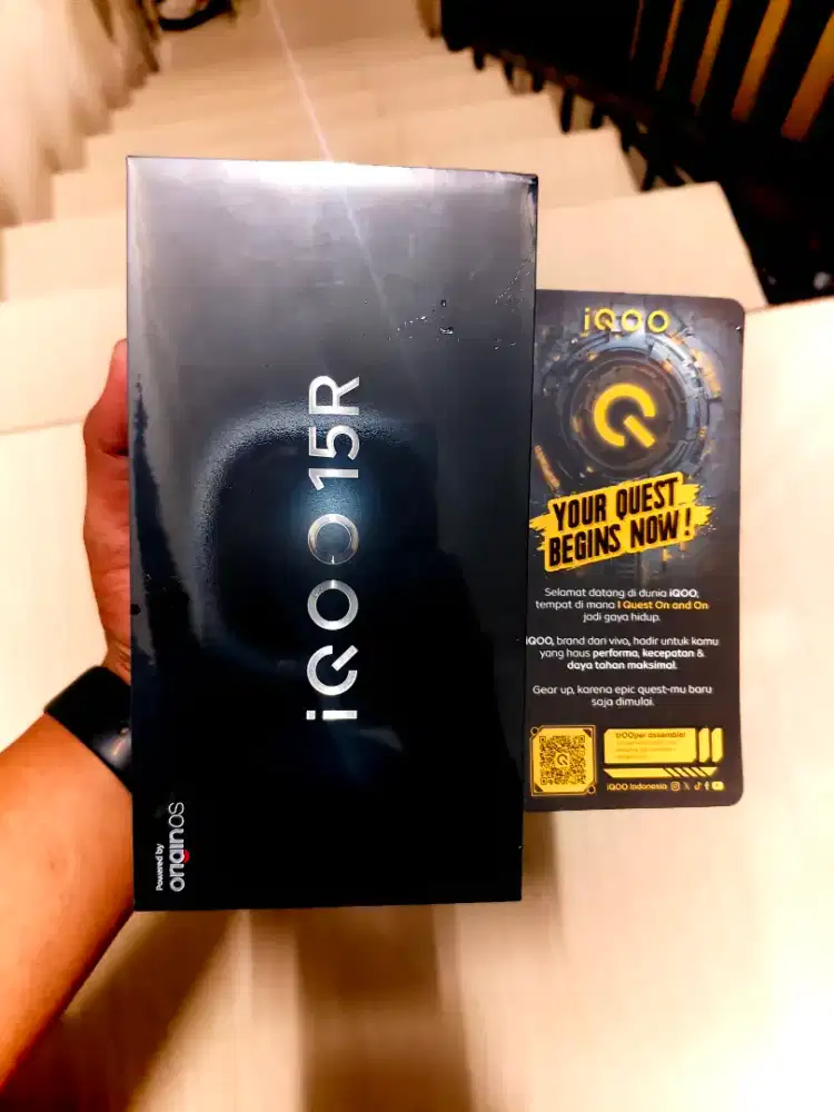 Iqoo 15R 12/512 new segel silver