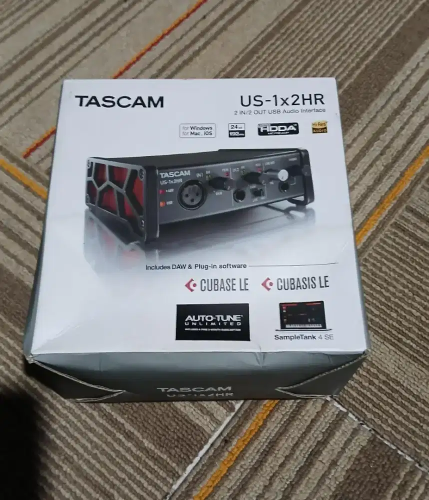 Audio interface TASCAM  US 1X2 HR